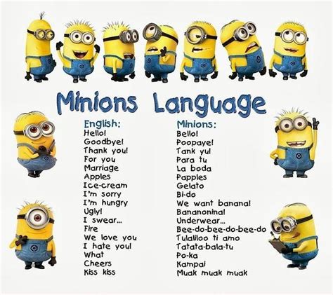 Do Minions Speak An Actual Language