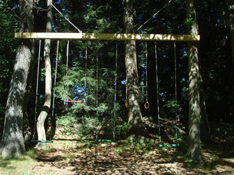 Wrap a deflated hose or inner tube around each of the two branches where you plan to suspend the swing's chains. swings to hang from trees | around 7 years ago i put up a ...