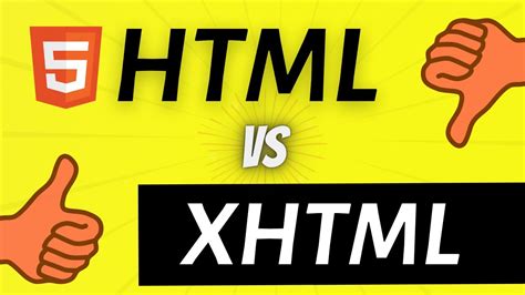 Difference Between Html And Xhtml Hindi Youtube