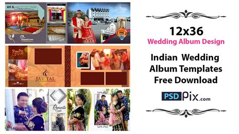 Indian Wedding Album Templates Free Download Psdpixcom