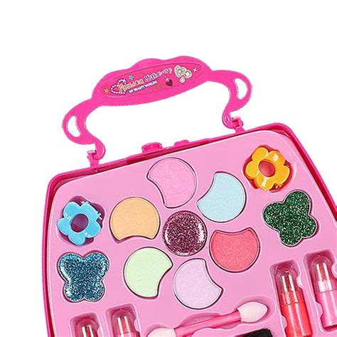 Girls Princess Pretend Makeup Set Handbag Make Up Kid Children Toy Kit