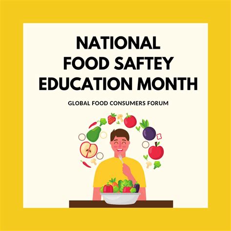 Cdc Usa Observes National Food Safety Education Month For Raising