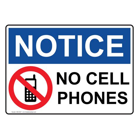 No Cell Phone Signs Clipart Best