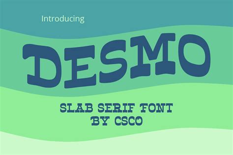 Desmo Font Craftsupplyco Fontspace