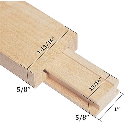 Wooden Drawer Slides 16 Inches Classic Center Guide Track With Glides