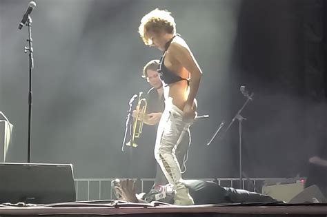 ‘disgusting Rocker Sophia Urista Filmed Urinating On Male Fan Onstage