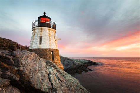 Castle Hill Lighthouse Newport Rhode Island The Delite