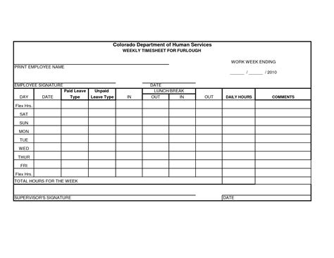 Group Timesheet Template For 8 Best Of Blank Printable Timesheets 6