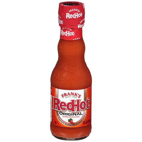 Frank S RedHot Original Cayenne Pepper Hot Wing Sauce Shop Hot Sauce