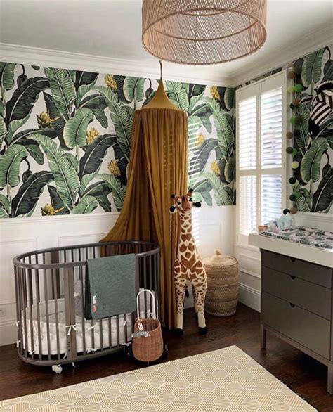 Nursery Room Design In Jungle Themes