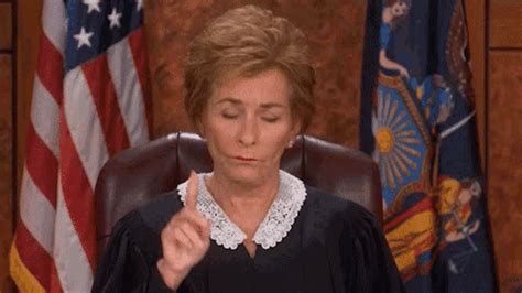 Judge Judy Finger Wave Gif Judge Judy Finger Wave Wait Discover