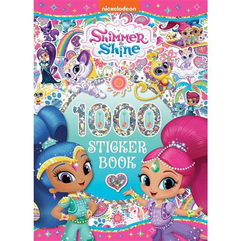 Shimmer And Shine 1000 Sticker Book Big W