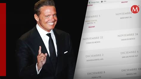 Boletos Para Luis Miguel En Cdmx Se Agotan En Venta General Grupo Milenio