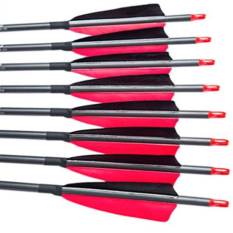 Pinals Archery 300 340 400 500 600 Spine Arrows For Compound Bows