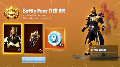 Unlocking Ultima Knight Tier 100 Skin On The First Day Of Season 10