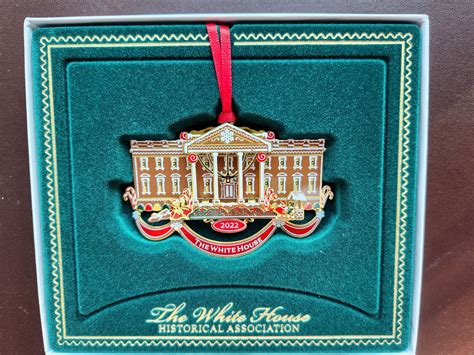 White House Historical Association Ornament 2022 New In Box Ebay