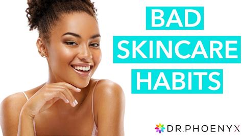 5 Bad Skincare Habits That Cause Acne Youtube