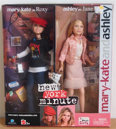 mary kate and ashley new york minute dolls dollar poster