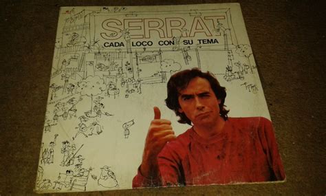 Disco Acetato De Serrat Cada Loco Con Su Tema 15000 En Mercado Libre