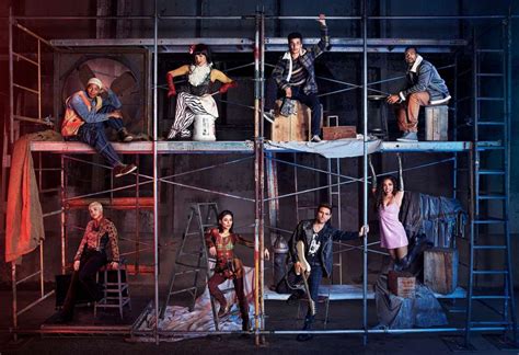 A Look At The Costumes Of Rent Live Tom Lorenzo
