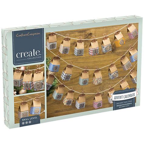 Crafters Companion Create Your Own Advent Calendar Kit Advent