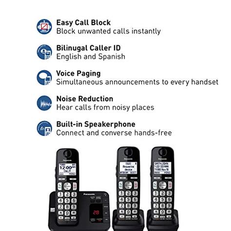 Panasonic Dect 60 Expandable Cordless Phone System With Answering