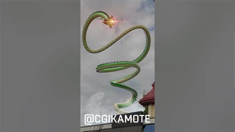 Shenron In Real Life Pinoy Vfx Animation Youtube