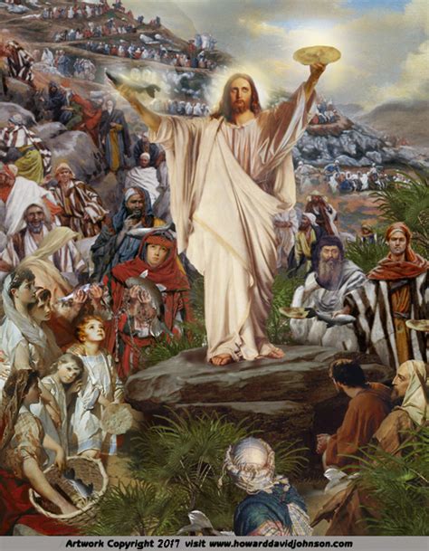 The Bible In Paintings ️ Jesus Feeds 5000 Famished People With 5
