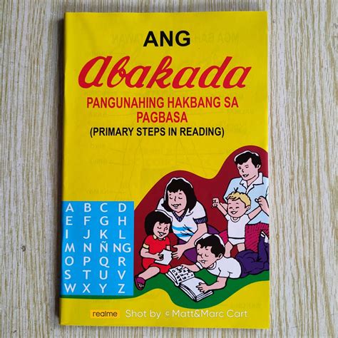 Ang Abakada Book Pangunahing Hakbang Ng Pagbasa Makapal Primary Steps