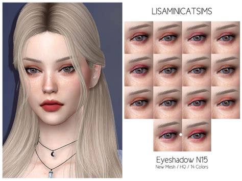 Lmcs Eyeshadow N15 Hq By Lisaminicatsims At Tsr Sims 4 Updates