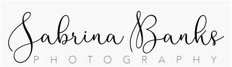 Sabrina Banks Photography Calligraphy Hd Png Download Kindpng