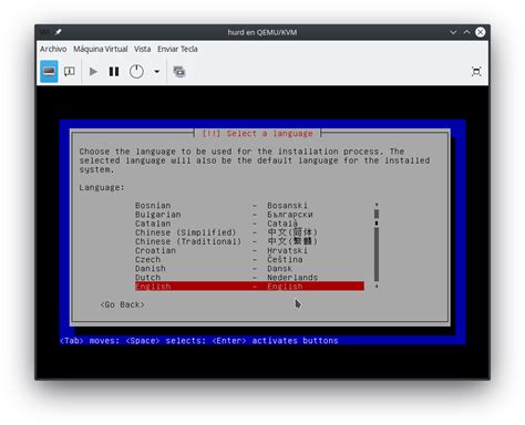 Creating Gnu Hurd Virtual Machine On Debian Gnu Linux With Virt Manager