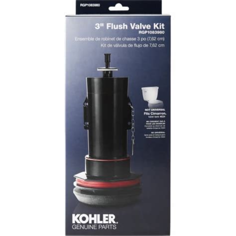 Kohler 3 In Toilet Canister Flush Valve Repair Kit For Cimarron K 4634