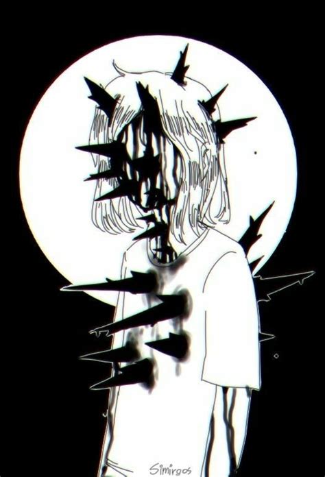 Art Dark Sad Anime Image By Mysteriousartist1