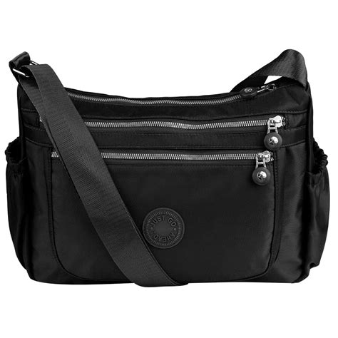 Crossbody Bags For Women Multi Pocketbooks Shoulder Bag Waterproof
