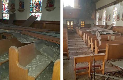 Catholic Church Ceiling Collapses Days Before Easter