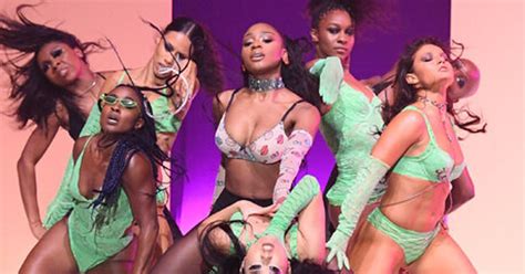 normani s jaw dropping performance at rihanna s fashion show will leave you shook huffpost