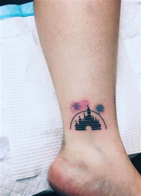 33 Exquisite Disney Castle Tattoo Designs Tattooblend