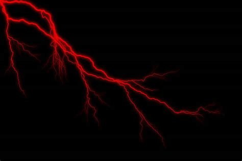 Red Lightning Bolt Stock Photos Pictures And Royalty Free Images Istock