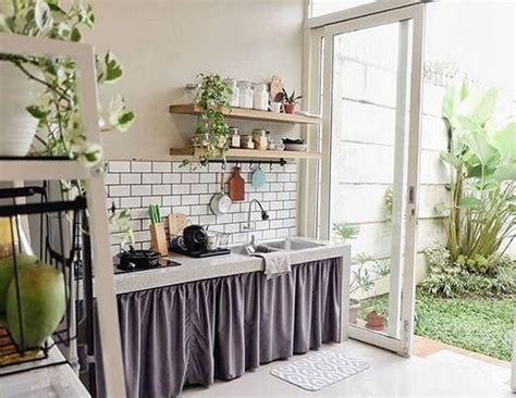 desain dapur belakang rumah minimalis