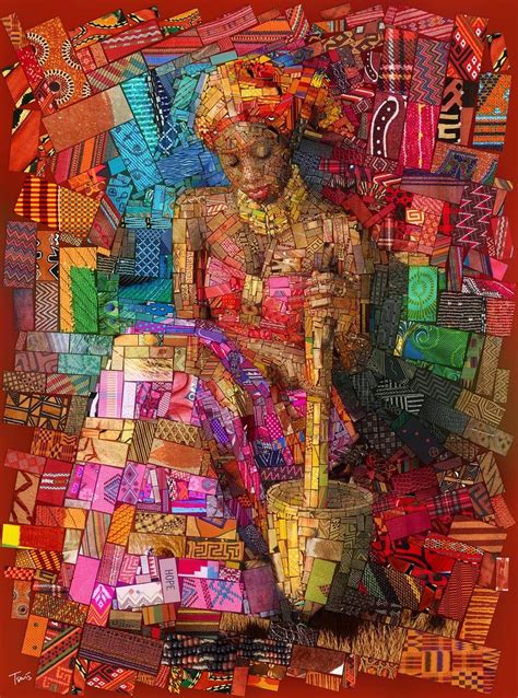 Image Of The African Bricks The Pap Lady Limited Edition Fine Art