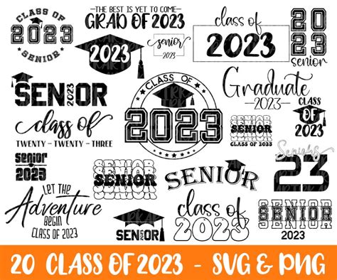 Graduation Bundle Sayings Svg Class Of 2023 Svg Bundle Etsy Singapore