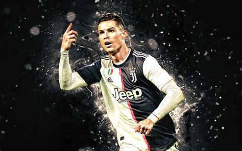 Descargar Fondos De Pantalla 4k Cristiano Ronaldo 2019 La Juventus
