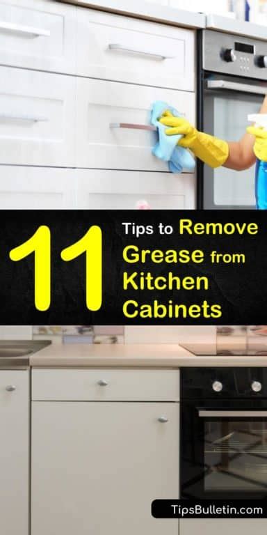 Some of the best cleaning products to use on wooden surfaces are oil soap wood cleaners. Best Photo How to Remove Grease from Kitchen Cabinets - 11 ...