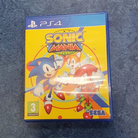 Play Station 4 Sonic Mania Plus Ps4 Game Own4less