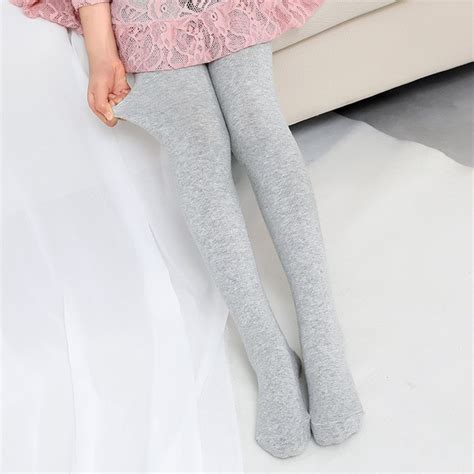 1pcs Kids Children Polyester Solid Color Girls Tights And Stocking