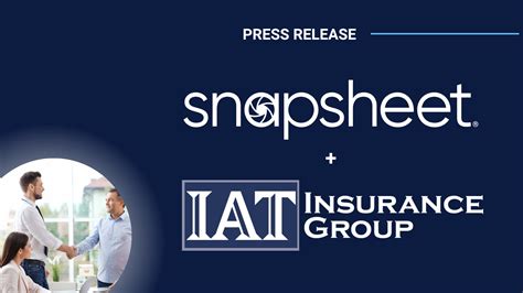 Iat Insurance Group Partners With Snapsheet For Digital Claims