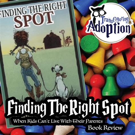 Finding The Right Spot Book Review Transfiguring Adoption