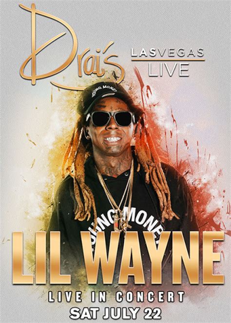 Lil Wayne To Host And Perform Live At Drais Nightclub In Las Vegas For The 5th Time This Year