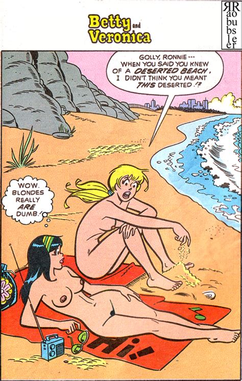 Rule 34 2girls Archie Comics Ass Beach Betty And